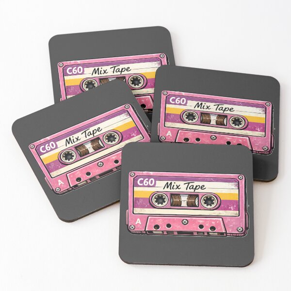 Item preview, Vintage Cassette Tape Nostalgia Music Culture Art Print designed and sold by PinUpPizzazz.