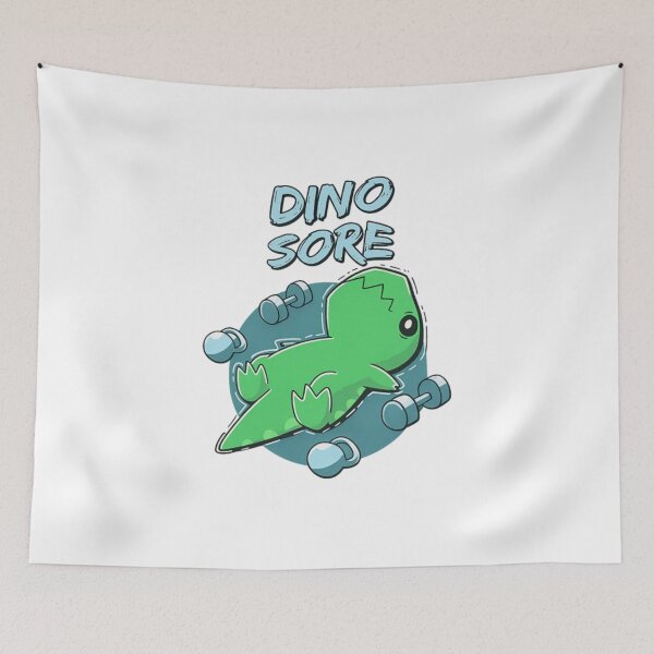 Item preview, Dino Sore Funny Gym Workout Dinosaur Exercise designed and sold by Bacthaynt.