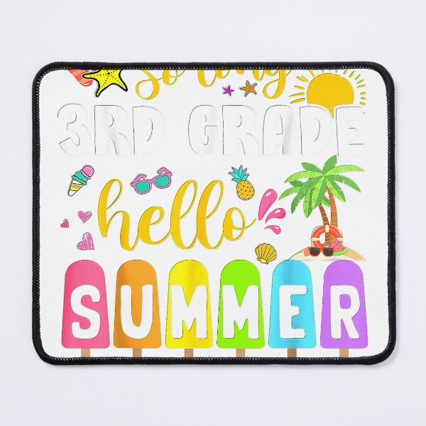 Item preview, So Long 3rd Grade Hello Summer Time Last Day Of School T-Shirt designed and sold by Voila-creative.
