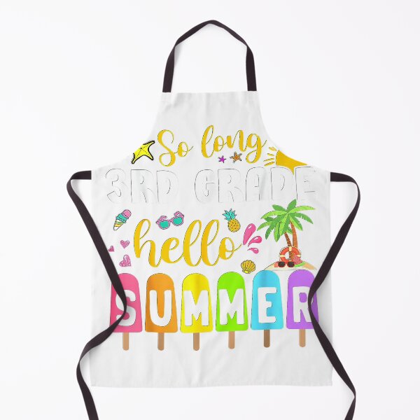 Item preview, So Long 3rd Grade Hello Summer Time Last Day Of School T-Shirt designed and sold by Voila-creative.