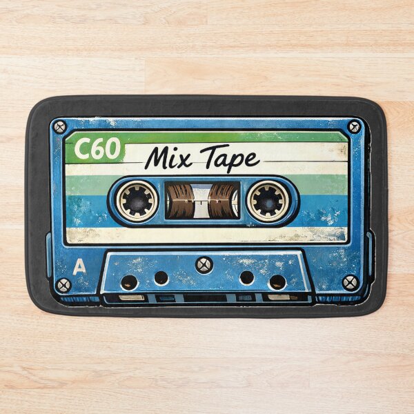 Item preview, Vintage Cassette Tape Nostalgia Music Culture Art Print designed and sold by PinUpPizzazz.