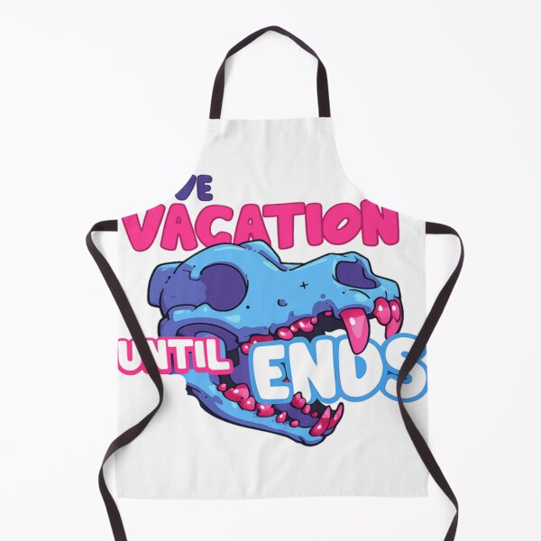 Item preview, Love Vacation Until It Ends Summer Beach Skulls designed and sold by Bacthaynt.