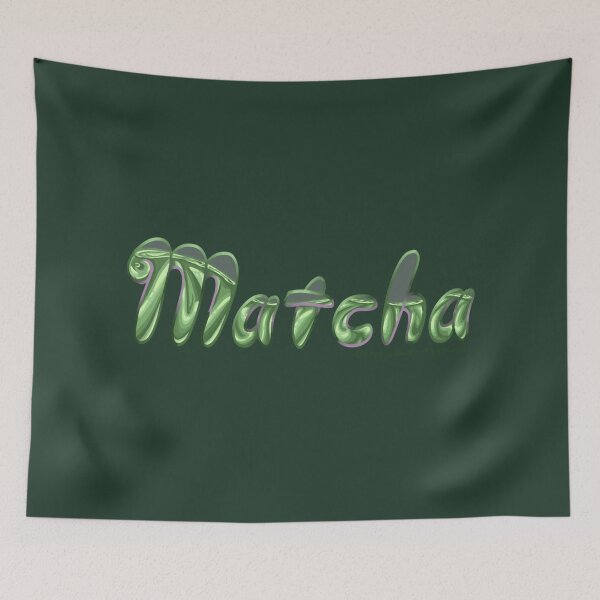 Item preview, Matcha Glassy Word designed and sold by KrystalBStudios.