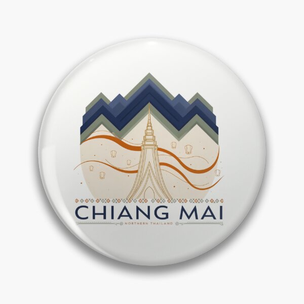 Item preview, World travel fly to Chiangmai Thailand culture gift , brafdesign designed and sold by Brafdesign.