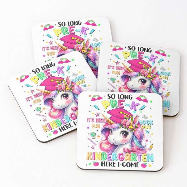 Item preview, So Long PreK Pre K Kindergarten Here I Come Graduation Girls T-Shirt designed and sold by SavsMerch.