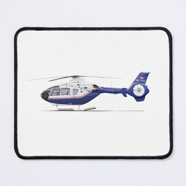 Item preview, Airbus H135 PK-TSS Avalon 2007 designed and sold by Grubby Fingers Aircraft Illustration.