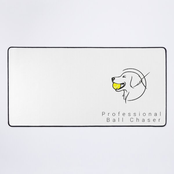 Item preview, Professional Ball Chaser Funny Golden Retriever Dog designed and sold by tineldesign.