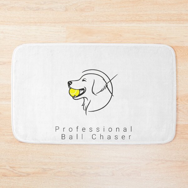 Item preview, Professional Ball Chaser Funny Golden Retriever Dog designed and sold by tineldesign.