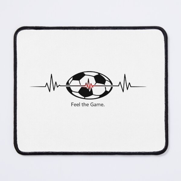 Item preview, Football Pulse – Minimal Asian Football Design with Heartbeat Line designed and sold by EdgeSphere.