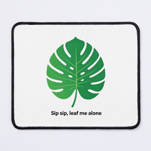 Item preview, Leaf Me Alone | Funny Monstera Plant Lover Design designed and sold by Mystic & Celestial Art.