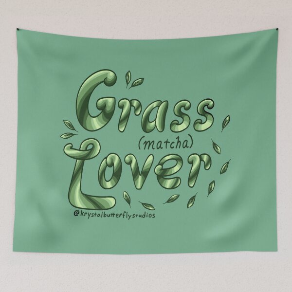 Item preview, Grass Matcha Lover designed and sold by KrystalBStudios.
