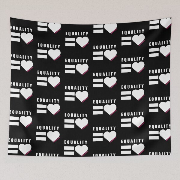 Item preview, Equality = Love designed and sold by RockabunnyShop.