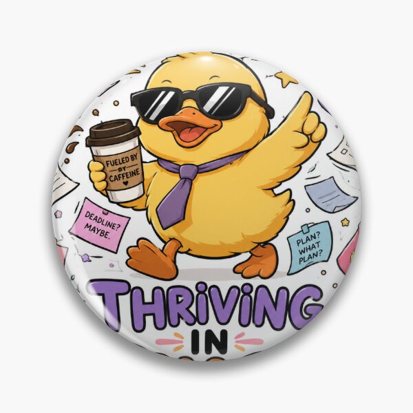 Item preview, Thriving In Chaos Like A Boss designed and sold by CodePaws Creations.