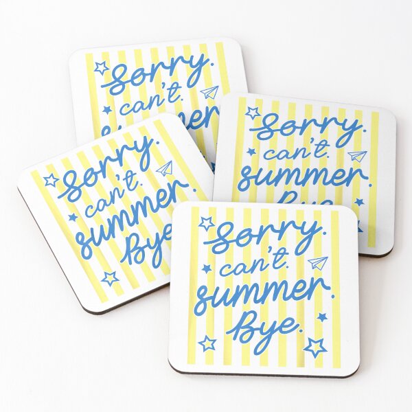 Item preview, Sorry Can't Summer Bye Funny Last Day of School Teacher T-Shirt designed and sold by JJLetterDesigns.