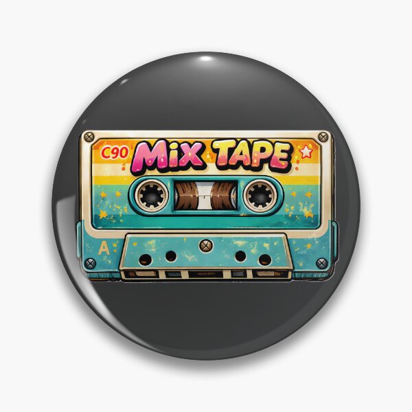 Item preview, Vintage Cassette Tape Nostalgia Music Culture Art Print designed and sold by PinUpPizzazz.