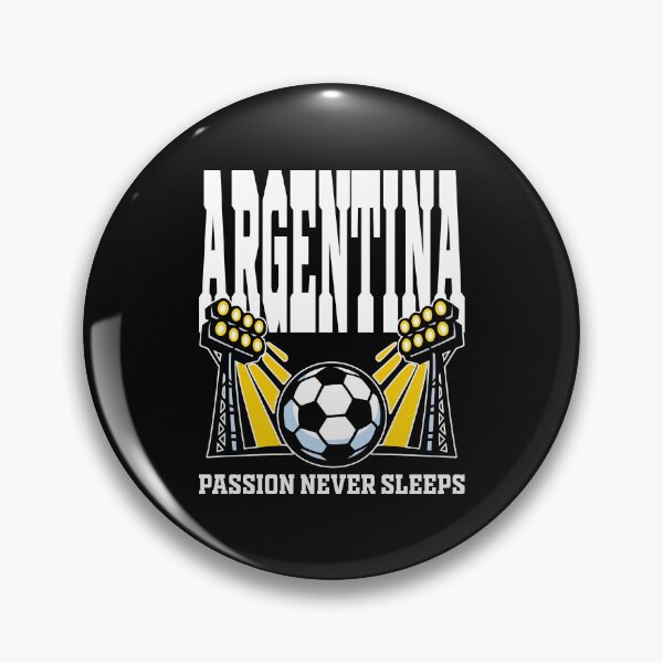 Item preview, ARGENTINA - PASSION NEVER SLEEPS - FIFA WORLD CUP designed and sold by KEF Custom.