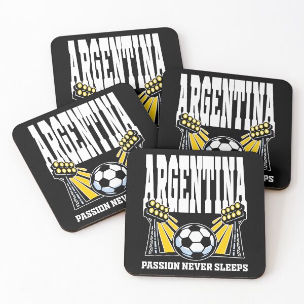 Item preview, ARGENTINA - PASSION NEVER SLEEPS - FIFA WORLD CUP designed and sold by KEF Custom.