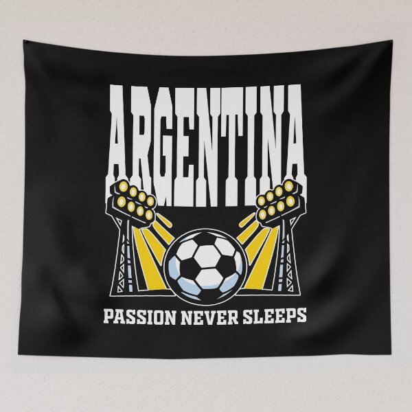 Item preview, ARGENTINA - PASSION NEVER SLEEPS - FIFA WORLD CUP designed and sold by KEF Custom.