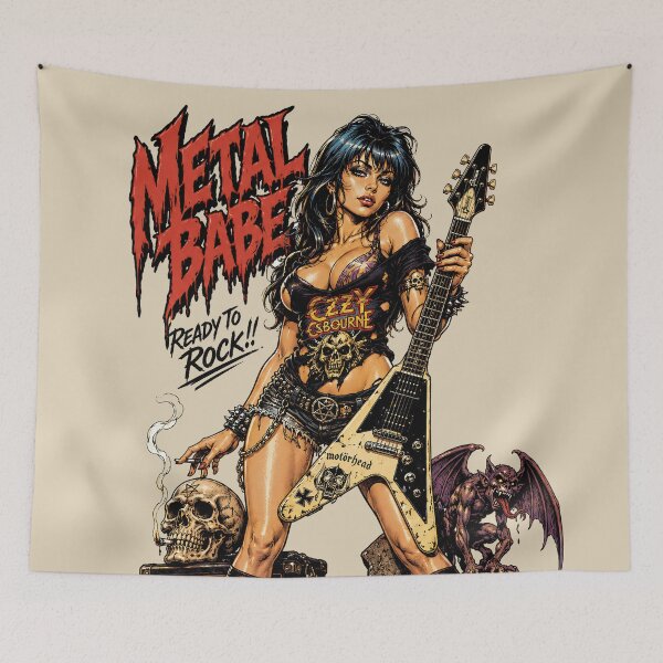 Item preview, METAL BABE designed and sold by aliraweb.