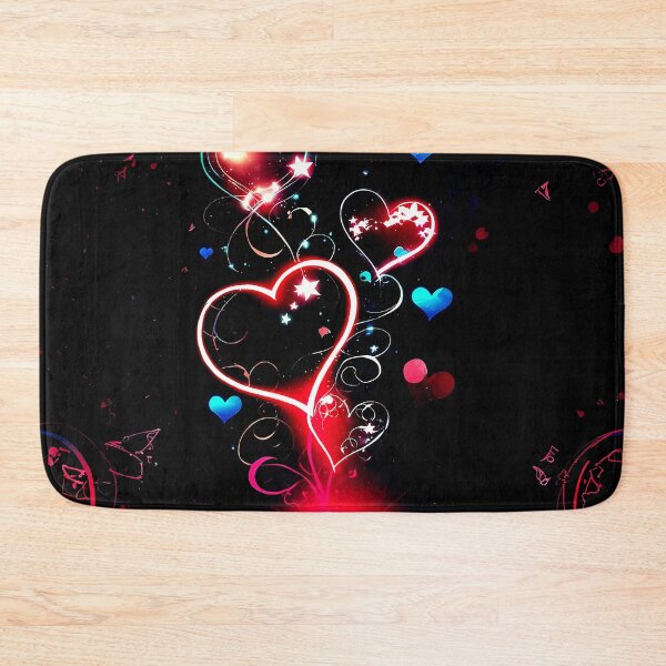 Item preview, Neon Heart Sparkle Design – Romantic Love Glow Aesthetic Art designed and sold by IMuDesigner.