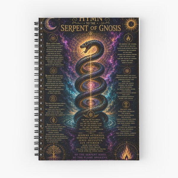 Item preview, Hymn to the Serpent of Gnosis designed and sold by Tau Pneumatikos Book Art.