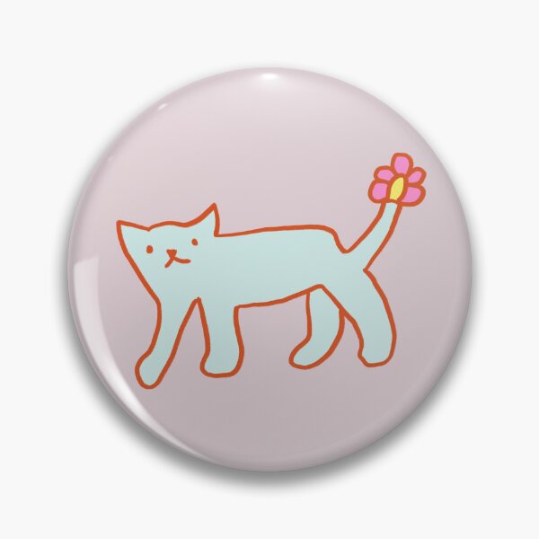 Item preview, Flower Tail Kitty Cat designed and sold by sunlucky.