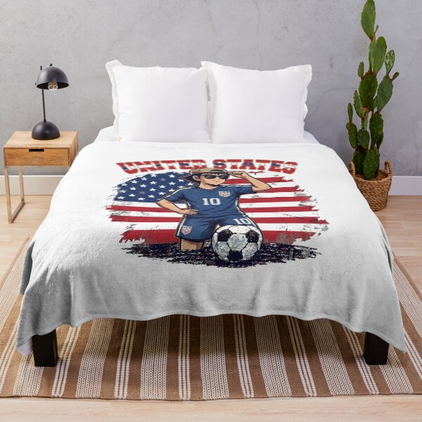 Item preview, Anime Midfielder Number 10 - USA Soccer Team Uniform designed and sold by lamiarte.