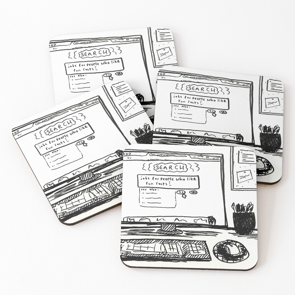 Item preview, Coasters (Set of 4) designed and sold by emoeba.