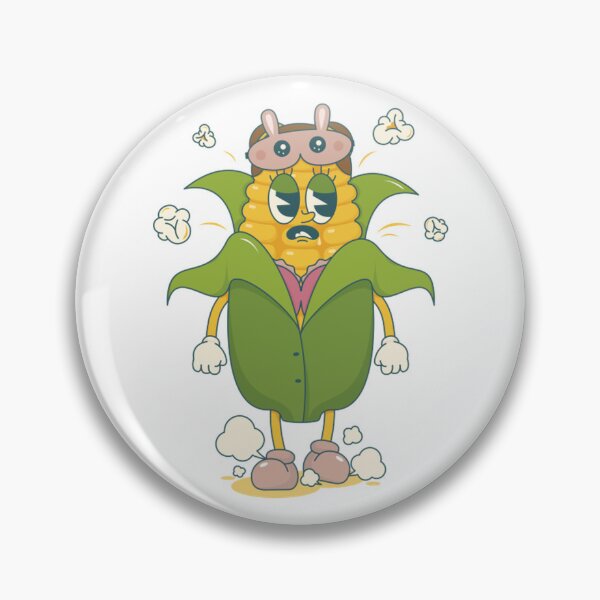 Item preview, Retro Corn Vampire Halloween Cartoon Mascot designed and sold by UnrushedGooddes.