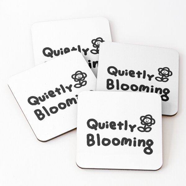 Item preview, Quietly Blooming Flower Doodle designed and sold by DaisyRooDesign.