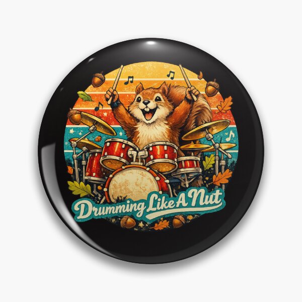 Item preview, Drumming Like A Nut designed and sold by FrameFlow.