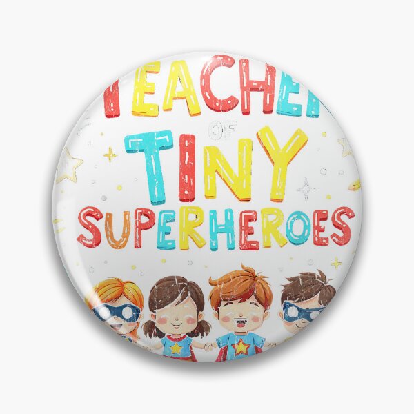 Item preview, Superhero Teaching Elementary Teacher Of Tiny Superheroes T-Shirt designed and sold by KTY-NUSS.