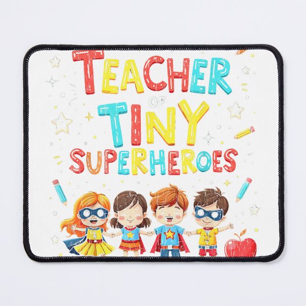 Item preview, Superhero Teaching Elementary Teacher Of Tiny Superheroes T-Shirt designed and sold by KTY-NUSS.