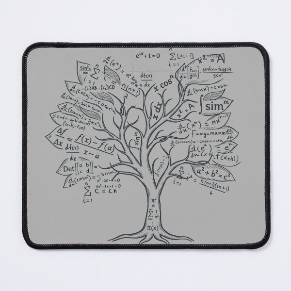 Item preview, Math Tree – Knowledge Tree with Mathematical Equations designed and sold by UUniqueIImprint.