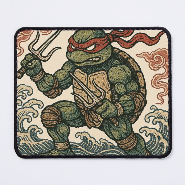 Item preview, Mutant Ninja Turtle - Japanese Ukiyo-e Art Style designed and sold by conamor-bymel.