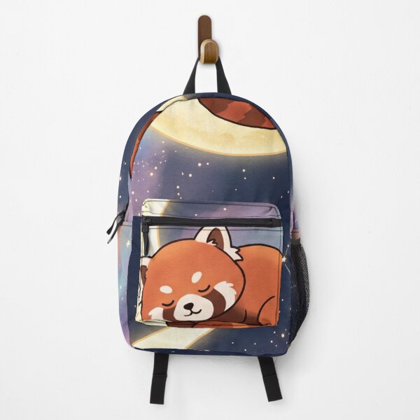 Item preview, Cosmic Red Panda Celestial Space Galaxy Bedding designed and sold by Leafs With Luna.