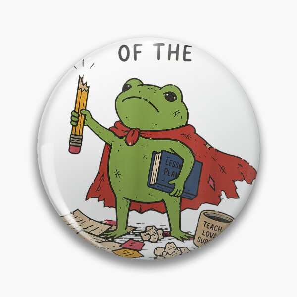 Item preview, Survivor of The School Year Frog Teacher Retro Last Day of T-Shirt designed and sold by kevincuellar.