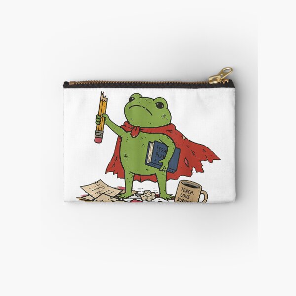 Item preview, Survivor of The School Year Frog Teacher Retro Last Day of T-Shirt designed and sold by kevincuellar.