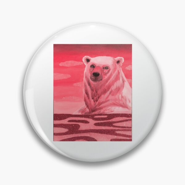 Item preview, Pink Polar Bear In Water 2 designed and sold by jorydanlangw.