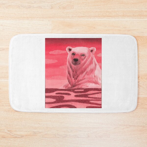 Item preview, Pink Polar Bear In Water 2 designed and sold by jorydanlangw.