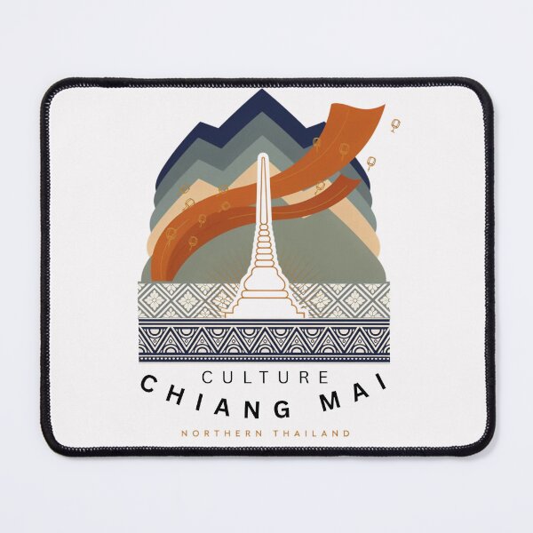 Item preview,  World travel fly to  Chiangmai Thailand culture travel gift , brafdesign  designed and sold by Brafdesign.