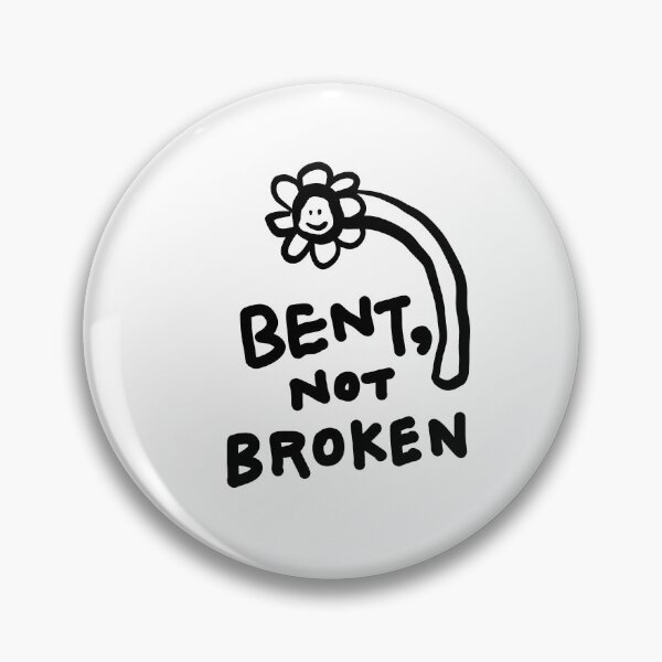 Item preview, Bent Not Broken Flower Doodle designed and sold by DaisyRooDesign.