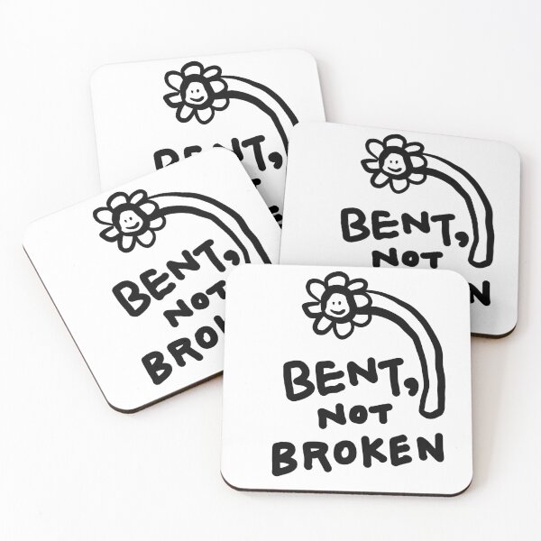 Item preview, Bent Not Broken Flower Doodle designed and sold by DaisyRooDesign.