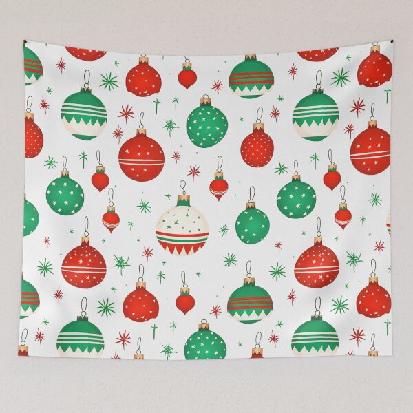 Item preview, Christmas Red And Green Decorations Enchanting Pattern  designed and sold by DEC02.