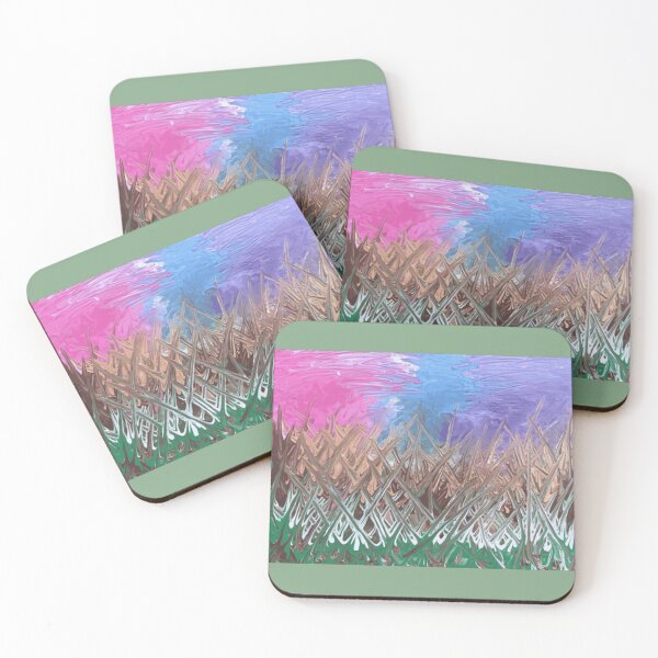 Item preview, Thorny Bramble Abstract Field designed and sold by ChromaCurrents.