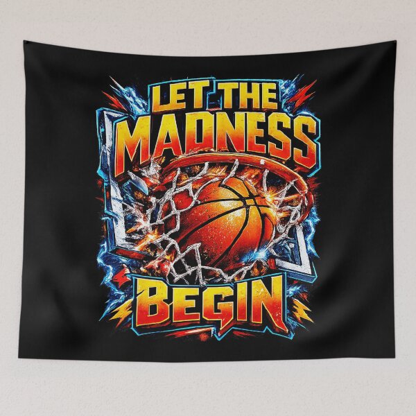 Item preview, Let The Madness Begin Basketball Game Day Energy designed and sold by allistermariam.