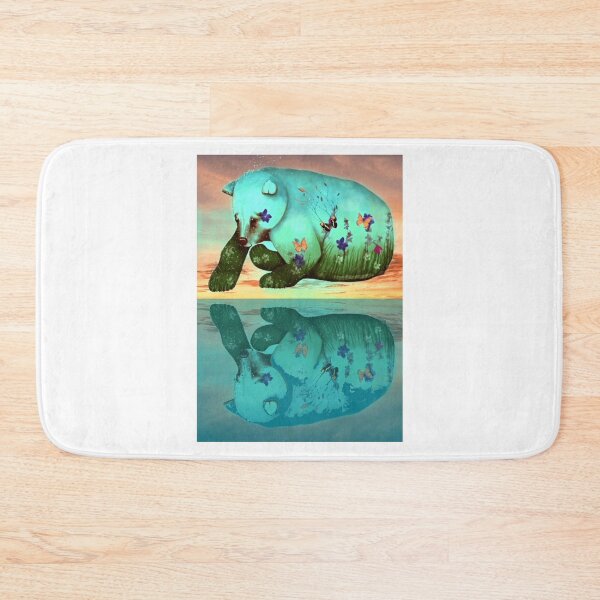 Item preview, Polar Bear and His Melting Ice on Mother Earth designed and sold by jorydanlangw.