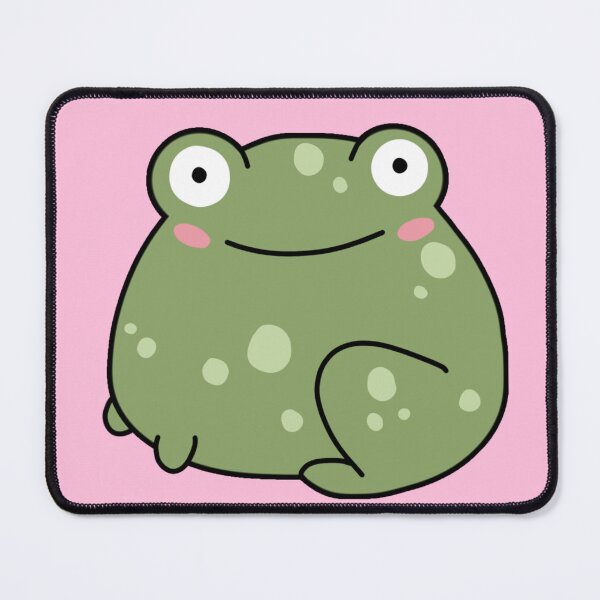 Item preview, cute frog cartoon designed and sold by trinketgal.