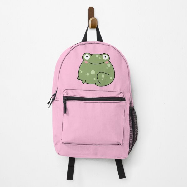 Item preview, cute frog cartoon designed and sold by trinketgal.