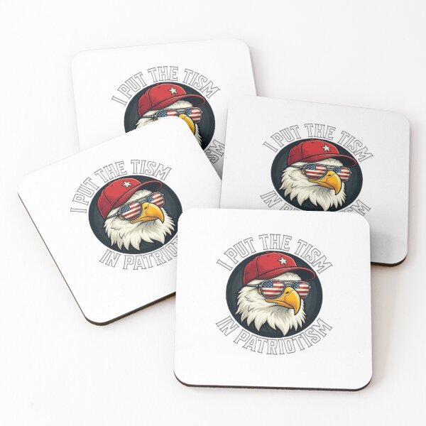 Item preview, I Put The Tism in Patriotism Athletic Eagle designed and sold by TheEndDesign.